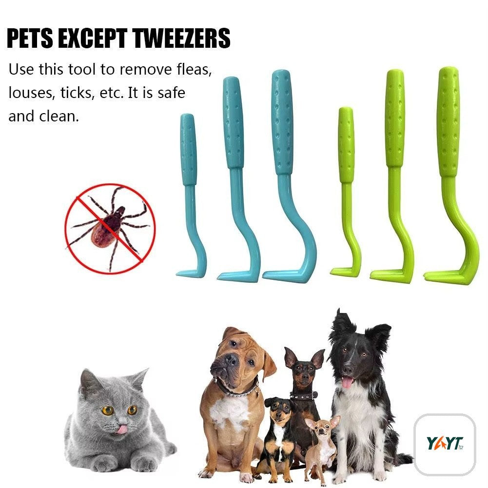 Zeckenentferner Set 3-teilig – Sicher & Schnell für Mensch, Hund, Katze & Pferd