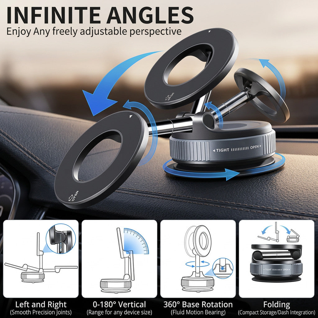 Handyhalterung Auto Magnet für iPhone Samsung Xiaomi Huawei